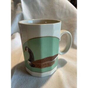 Vintage Otagiri Canadian Goose, 12 Sided Coffee Mug